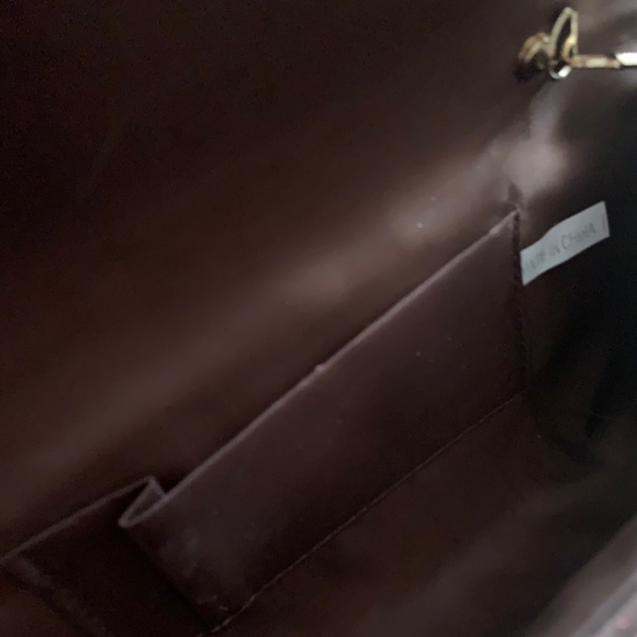 Brown glitter clutch - Picture 4 of 5